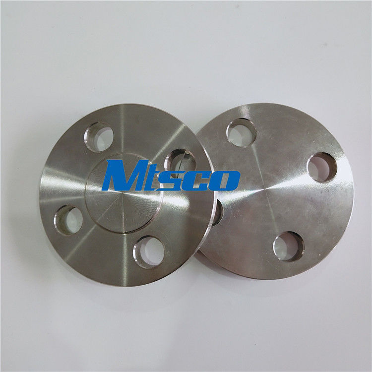 ASTM A182 F321 / 321H CL300 Flanges Pipe Fittings / Stainless Steel Forged Blind Flange