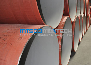 ASTM A312 Welded Pipe Plain Ends , Stainless Steel Thin Wall Pipe With RT